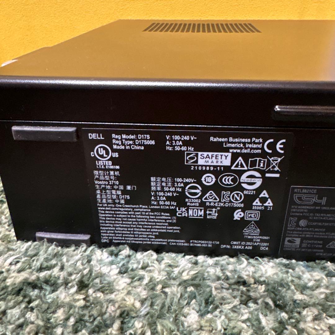 ハゼットページ a3 DELL VOSTRO 3710 デスクトップ