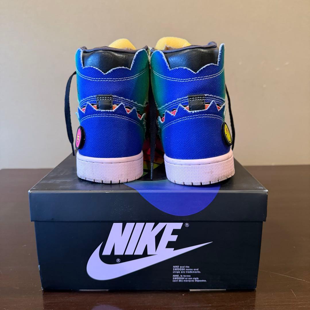 J Balvin × Air Jordan1 High OG \"Rainbow\"