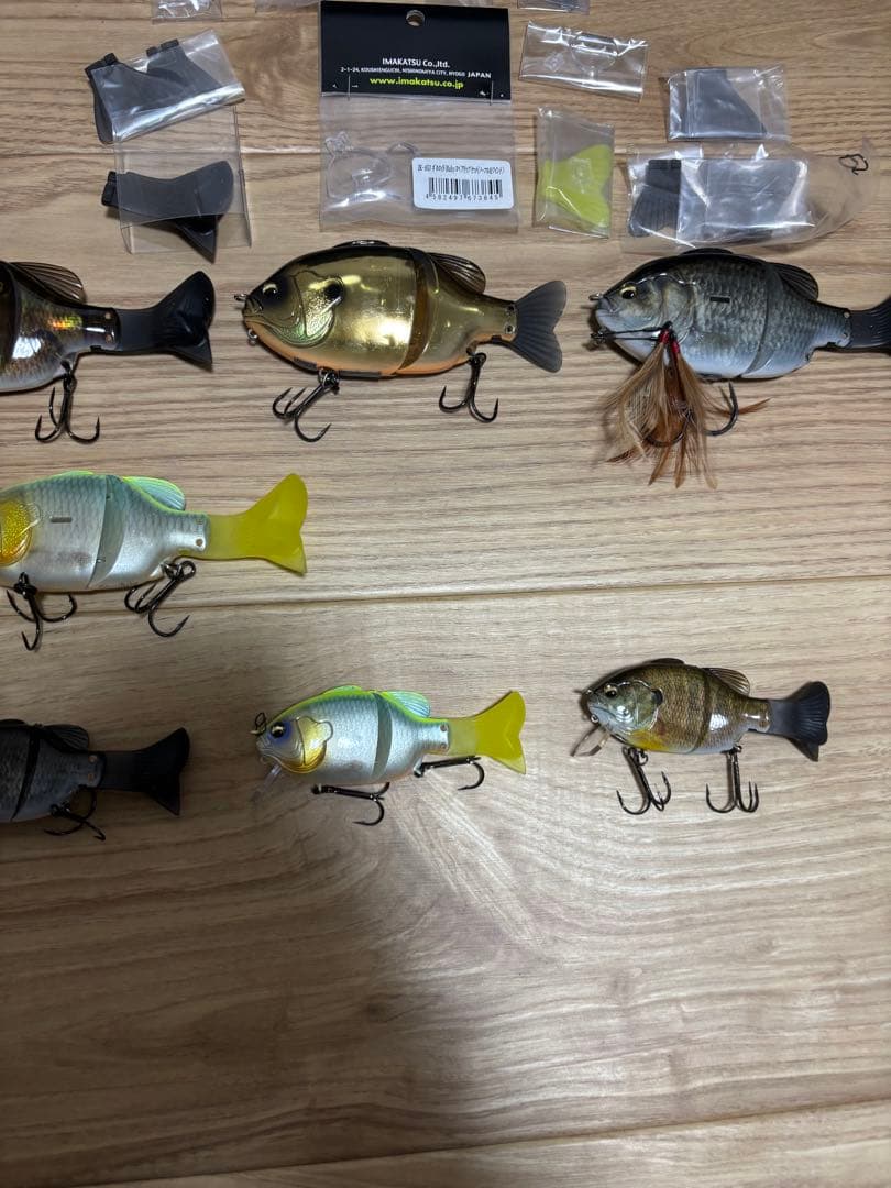 イマカツルアーセット　三原　アベンタ　RS ギルロイド　レイジースイマー