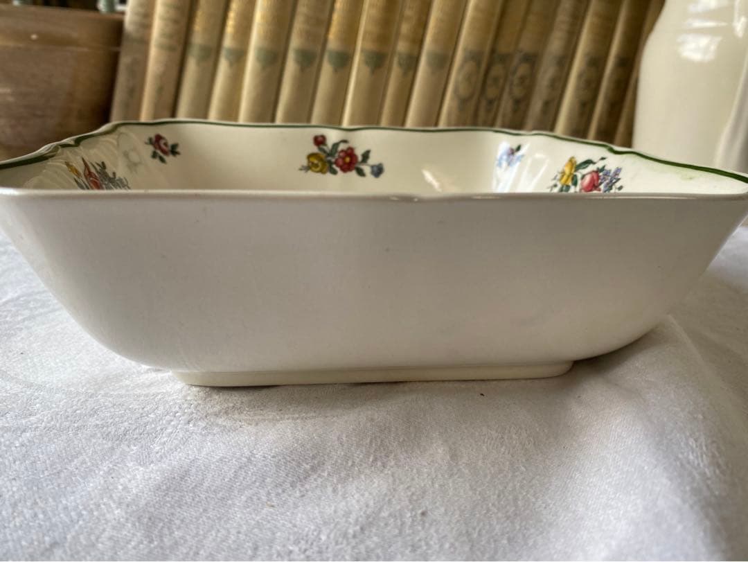 Villeroy boch ヴィンテージ　チューリップ　サラダボウル　四角