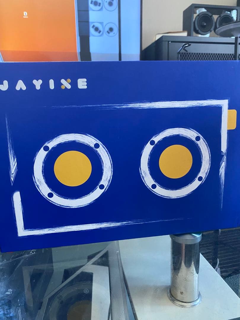 おしゃれ Jayine Cassette Mini 透明スピーカー 黒