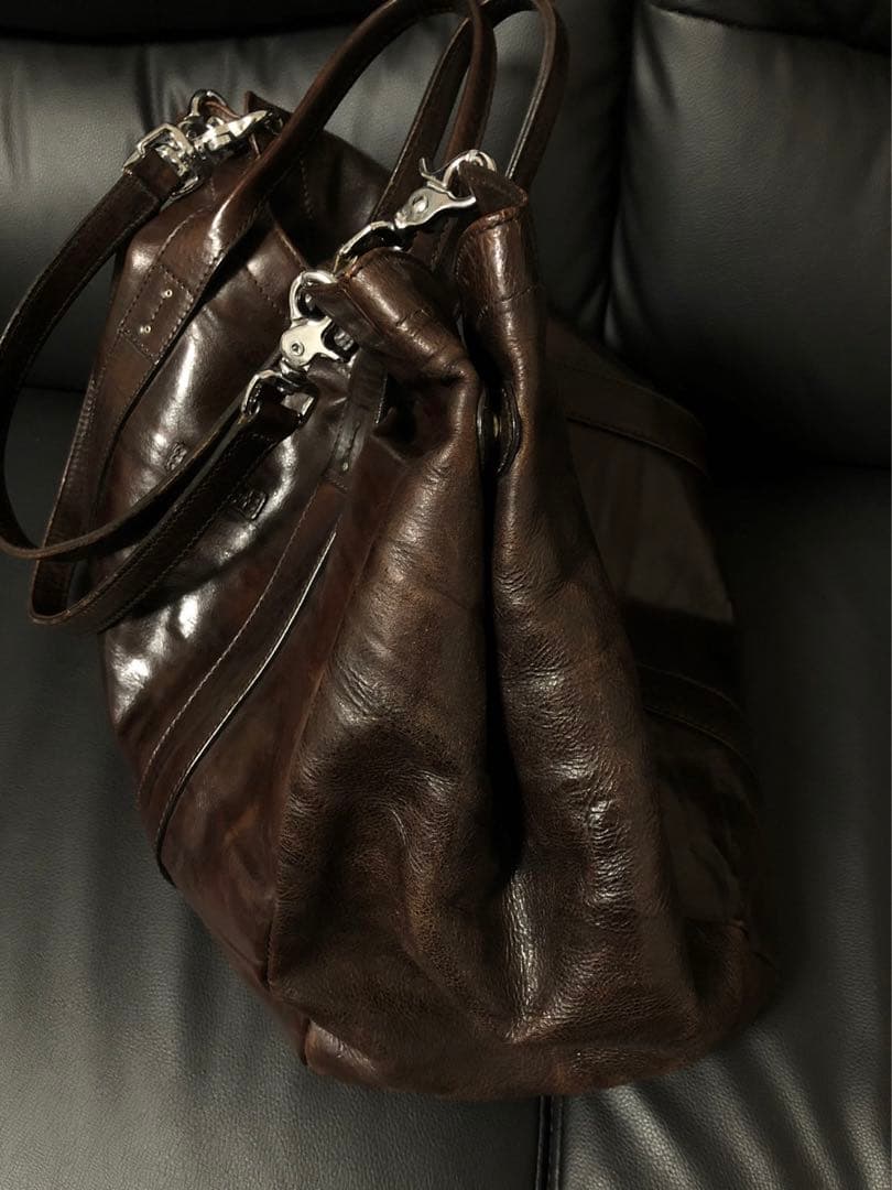 美品 ダニエルアンドボブ　クロドーロロディ　レザーバッグ　茶色