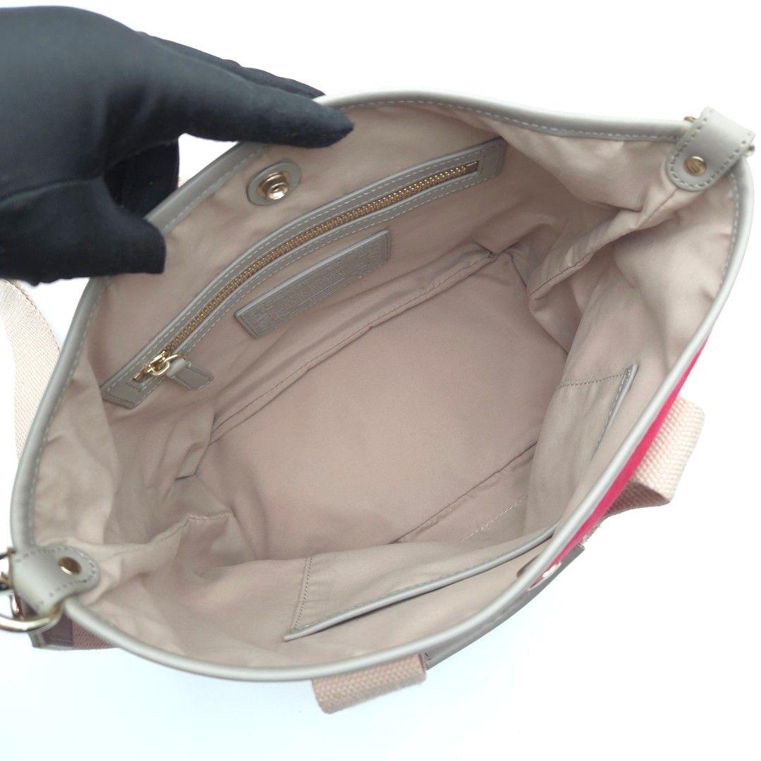 ✨美品✨ハンティングワールド 2Way ショルダーバッグ キャンバス レザー 赤