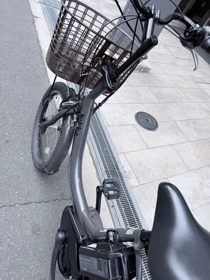 子供乗せ　ブリヂストン　電動アシスト自転車 チャイルドシート付き