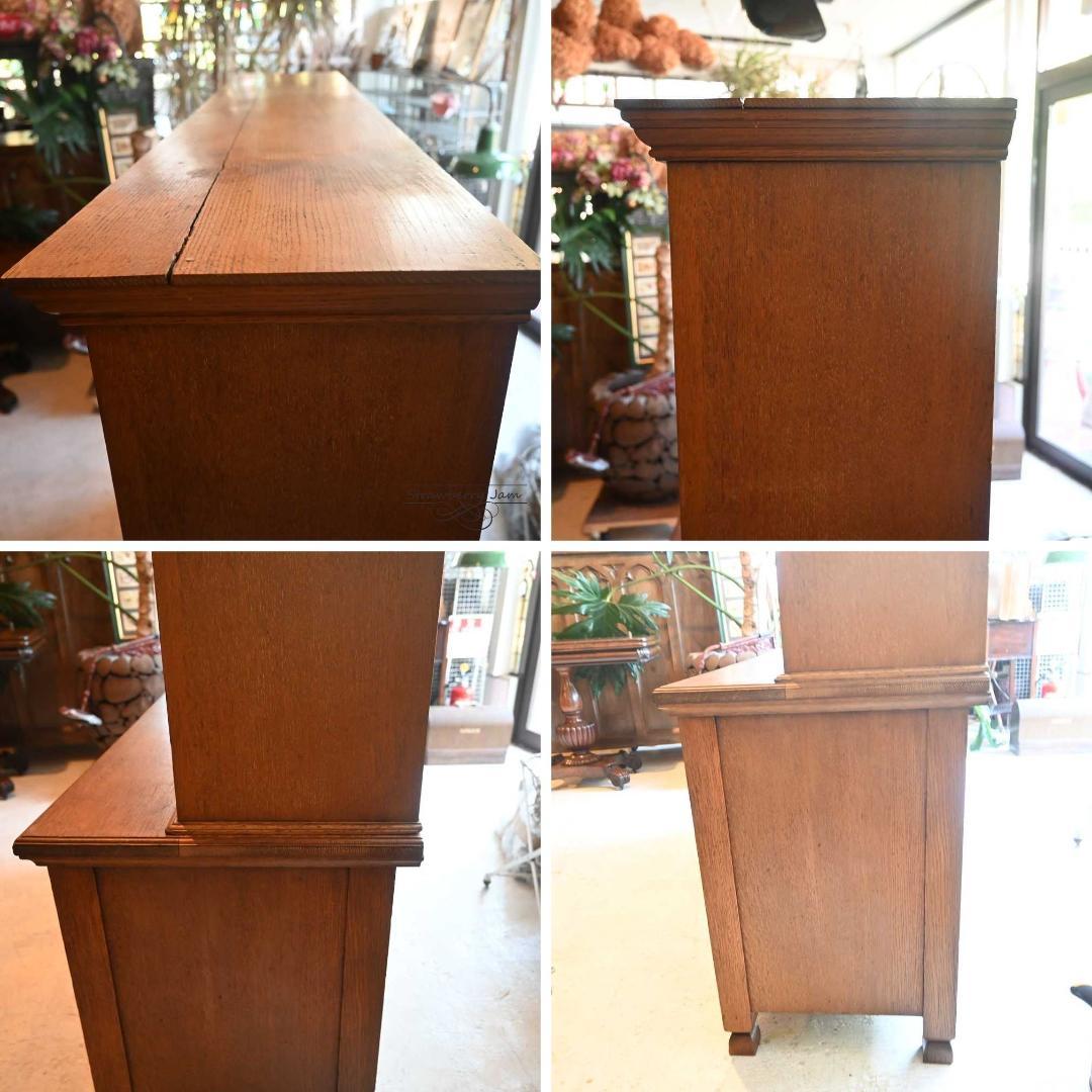 L3705-230 英国アンティーク キッチンキャビネット 食器棚 サイドボード