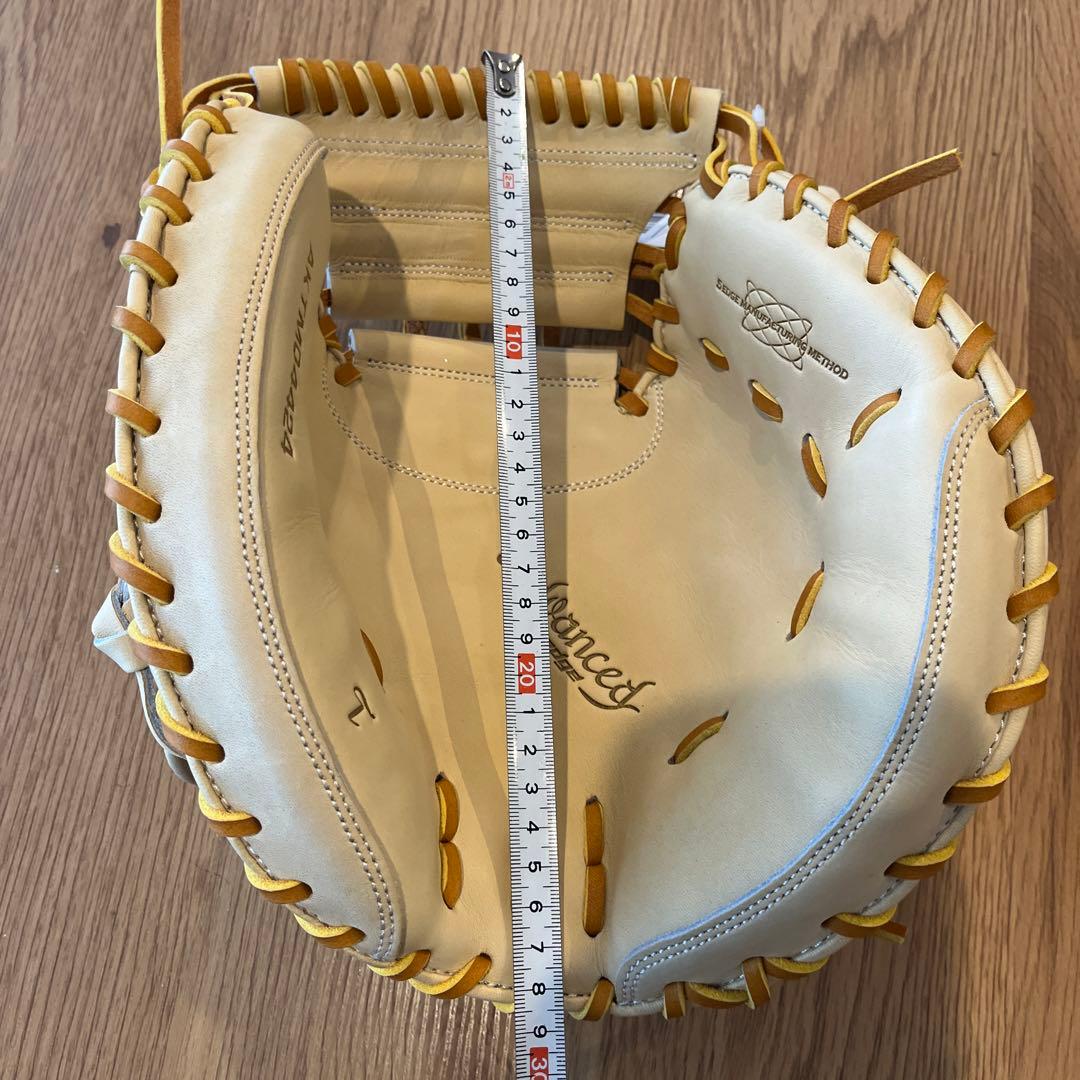 うゆ新品値下げ中硬式用 SSK キャッチャーミット キャメル