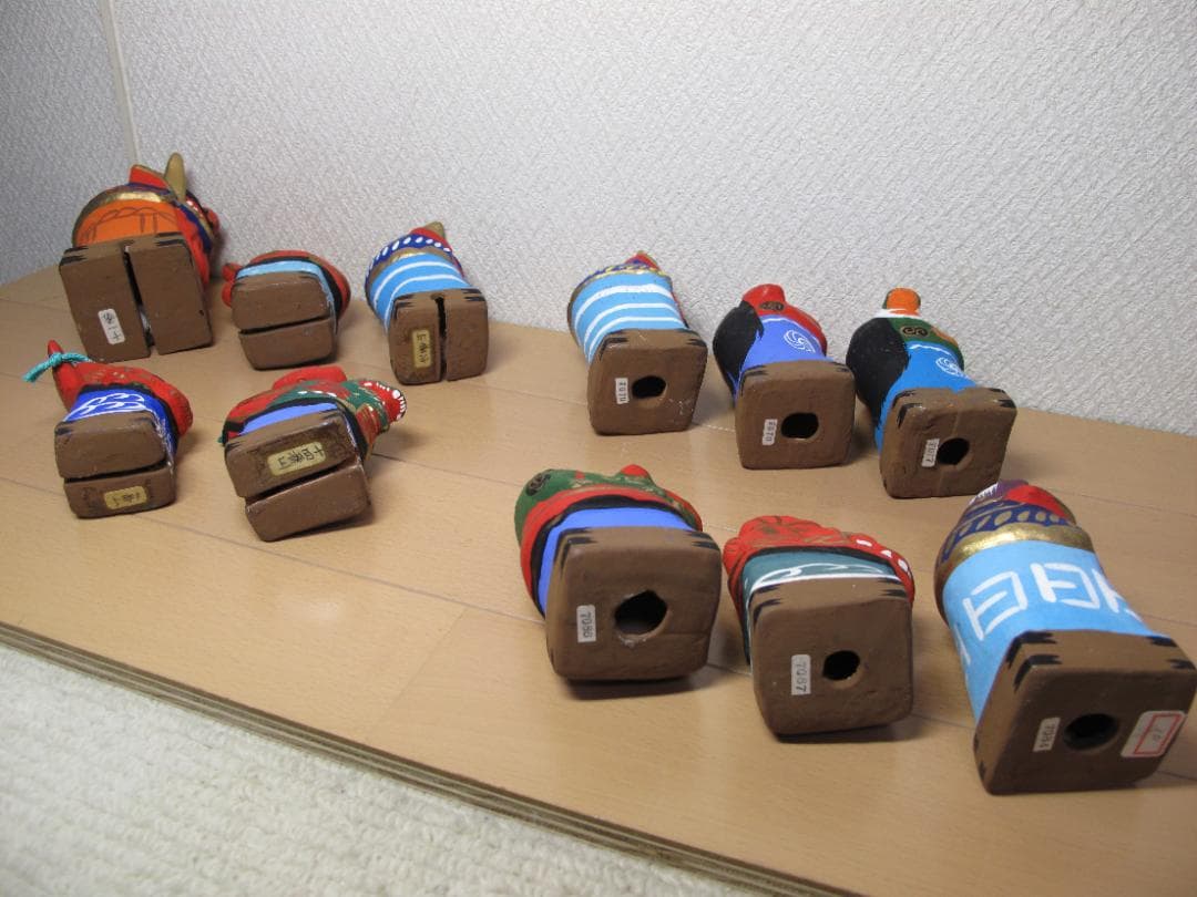 唐津くんち　からつ曳山人形6個　土鈴5個　合計11個　郷土玩具　おまとめ