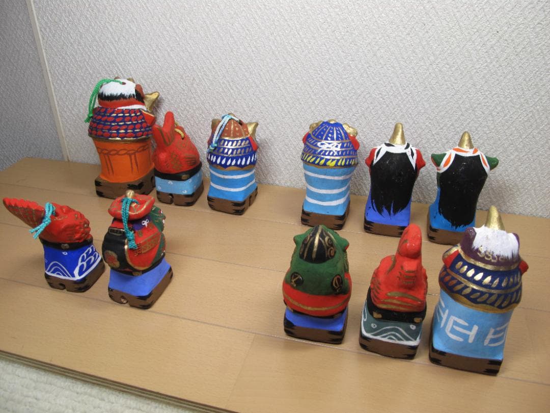 唐津くんち　からつ曳山人形6個　土鈴5個　合計11個　郷土玩具　おまとめ