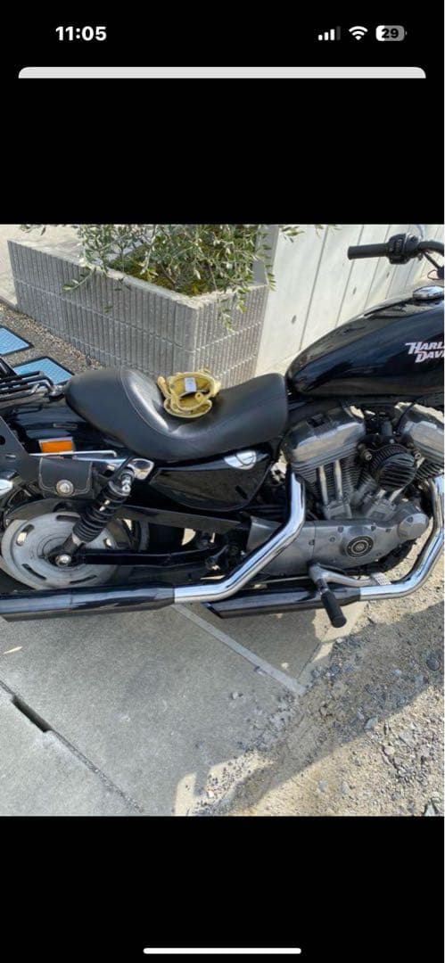 ハーレー　スリップオンマフラー　モーターステージ