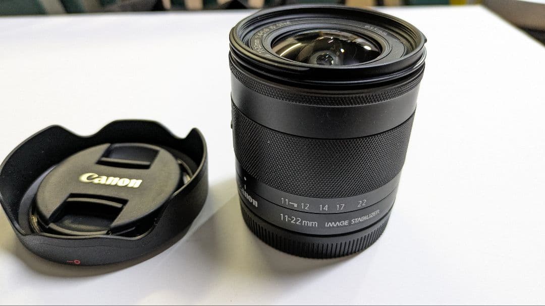 Canon EF-M 11-22mm f/4-5.6 IS STM 他4本