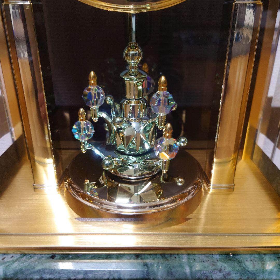 SEIKO セイコー 内閣総理大臣贈呈品 置時計 電波時計 蛇紋石