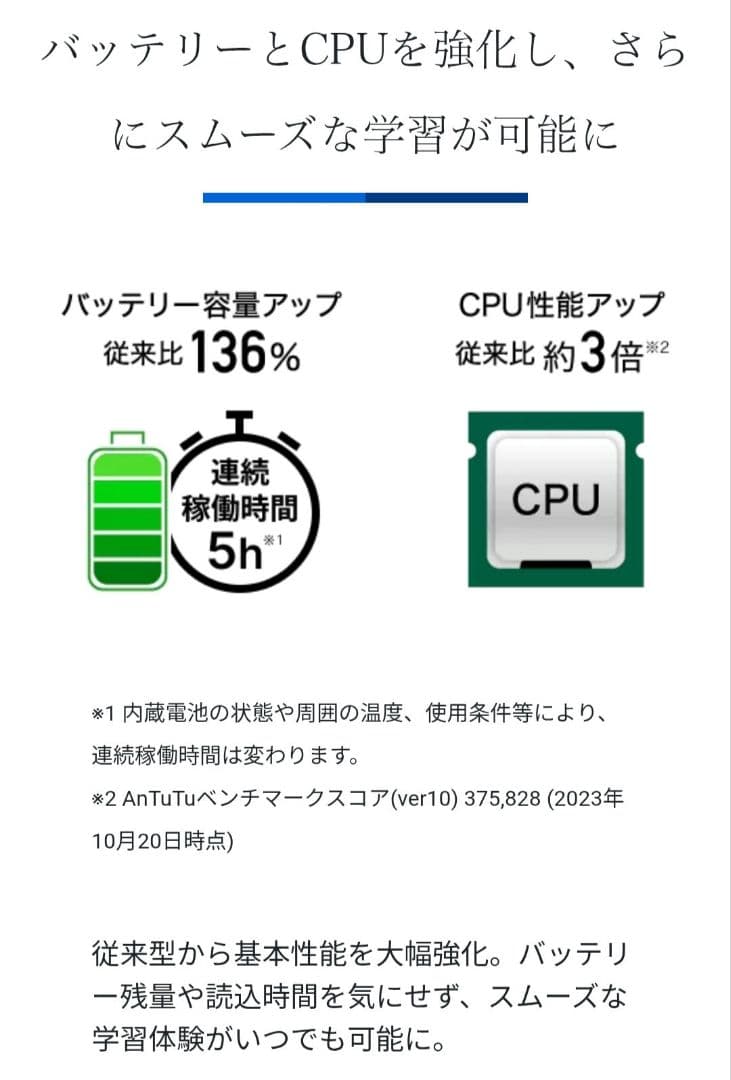 ✨ほぼ未使用✨ Z-KAI 専用タブレット ZTAB020（第2世代）