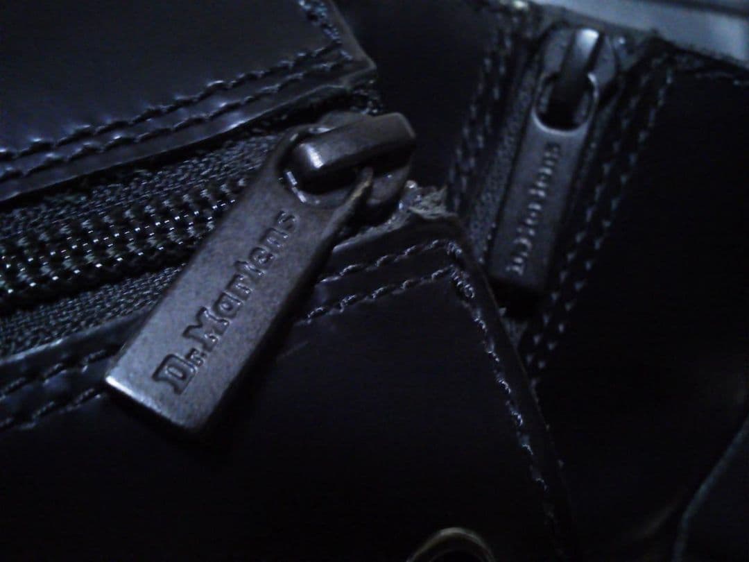 【極美品】Dr.Martens JADON UK7 黒 男女可 厚底 8ホール