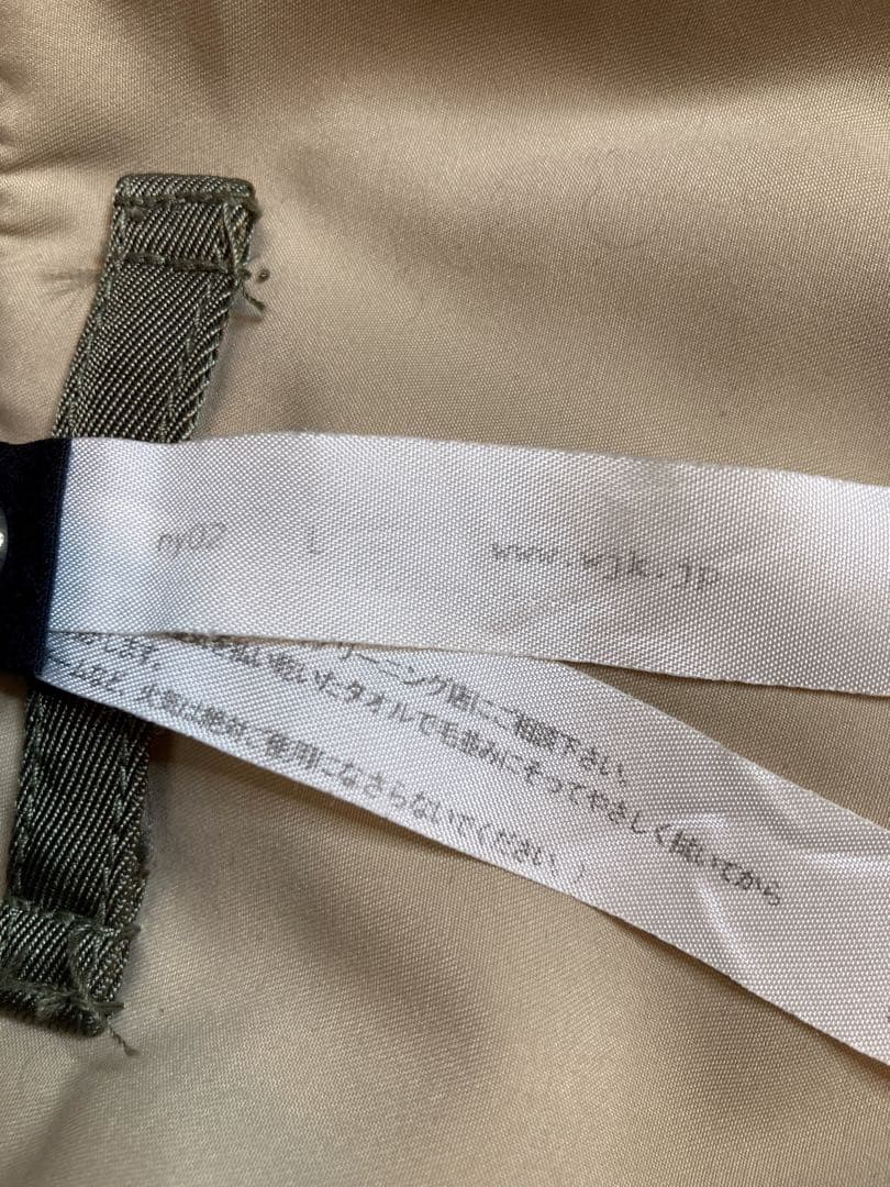 ￼wjk ダブルジェイケイ モッズコート N-3Bカーキ ファー L ny02