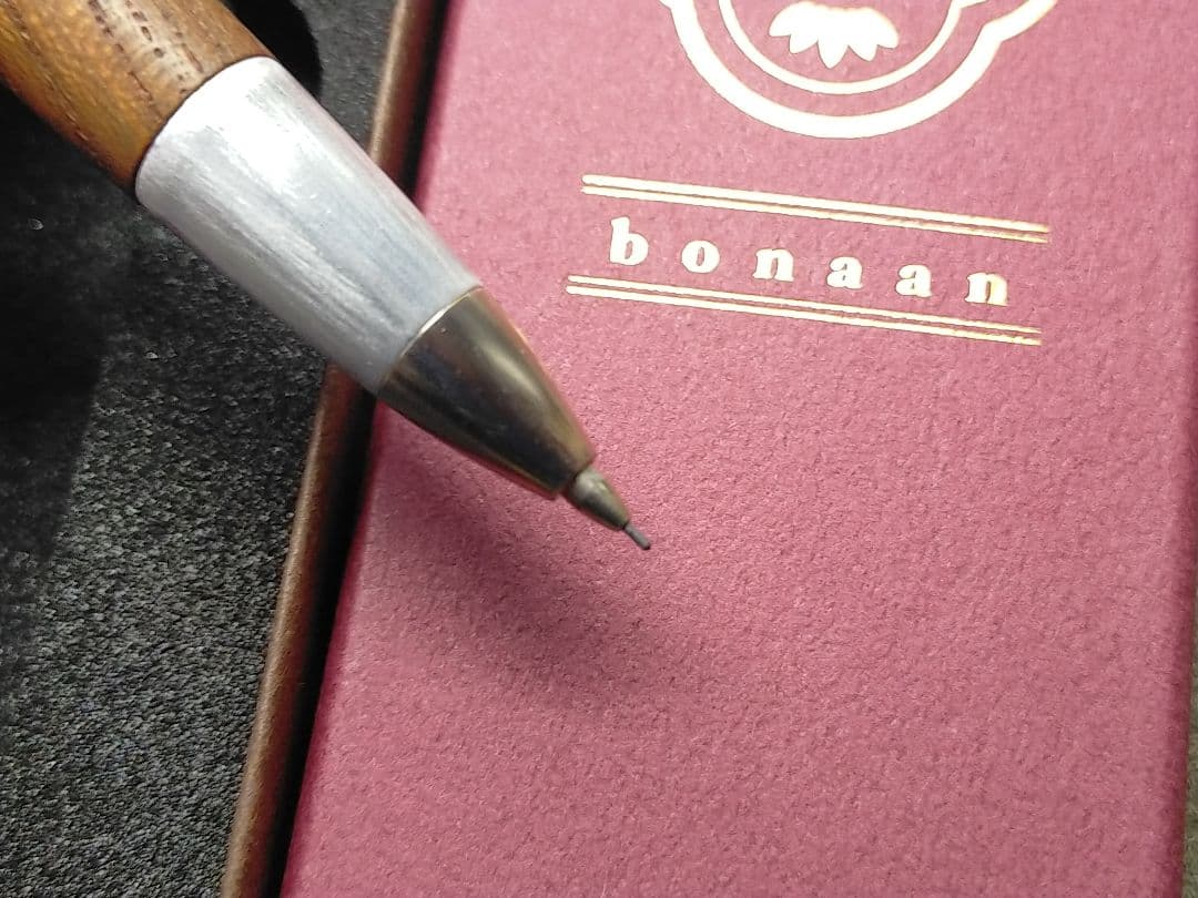 ボナンペン　欅　けやき　木軸　シャーペン　0.5