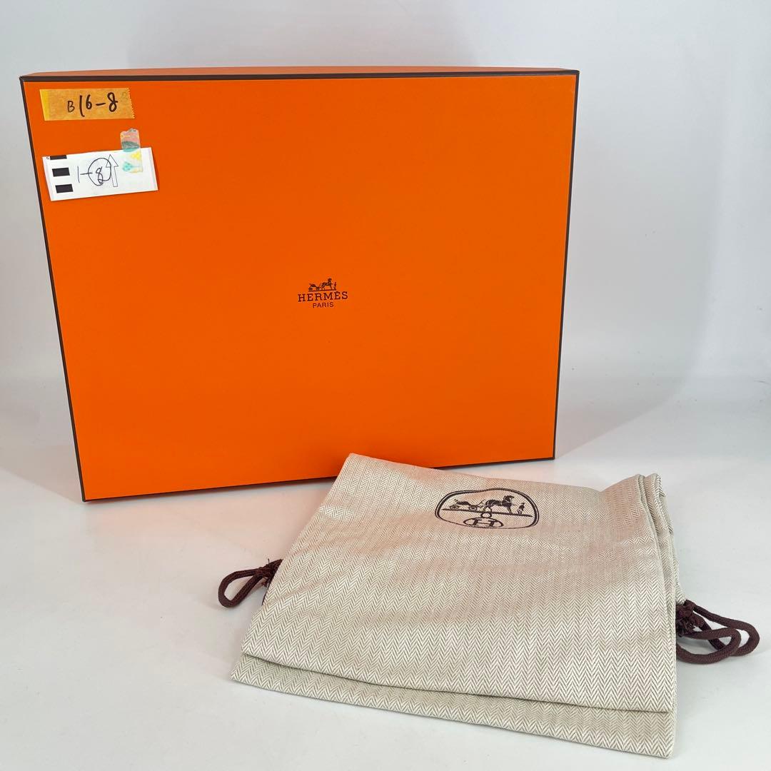 美品 HERMES イテア30 サンダル エスパドリーユ 23cm ホワイト