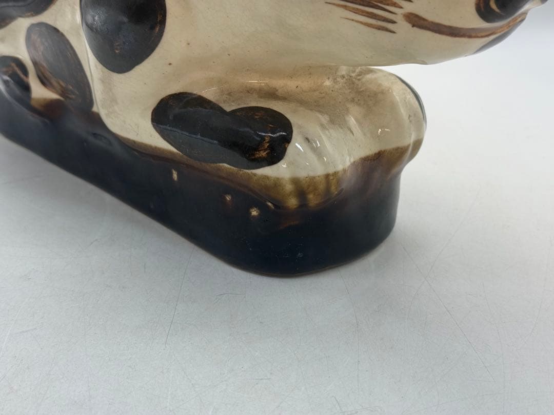 中国　明時代　磁州窯虎形枕　アンティーク　送料込み251217