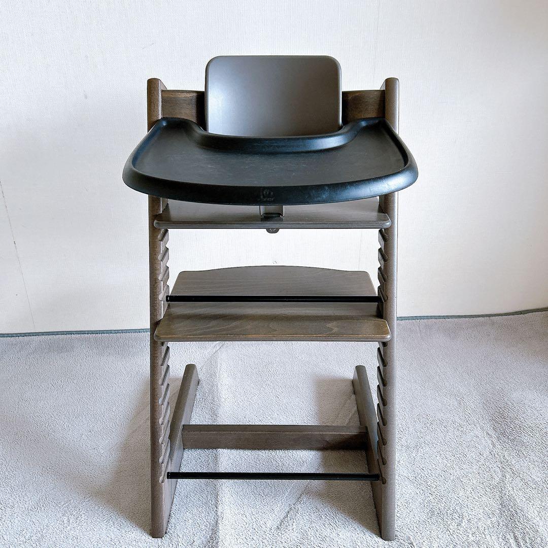 ストッケ STOKKE TRIPTRAP ダークグレー ベビーセット付 NO6