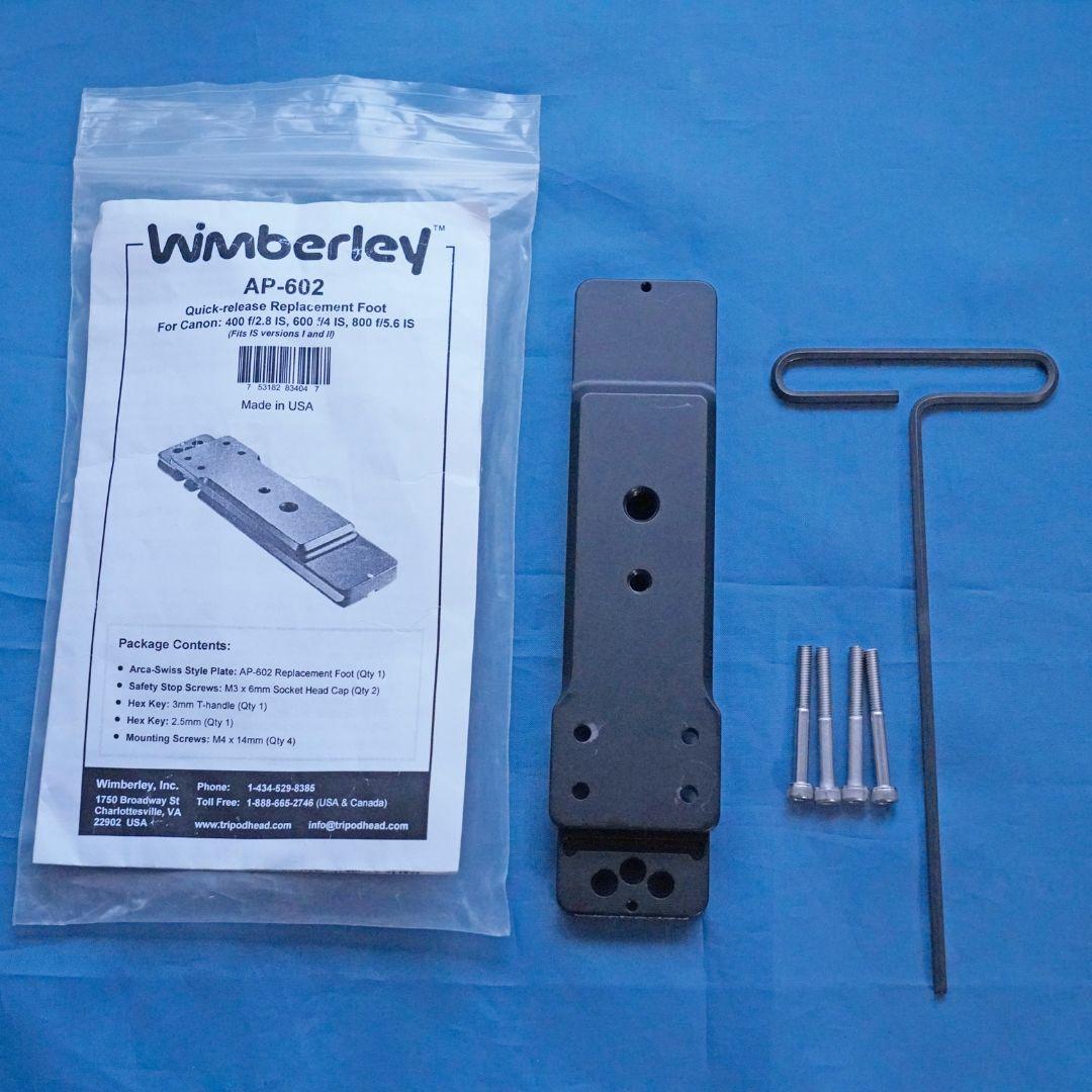 ウィンバリーAP-602レンズアダプタープレート