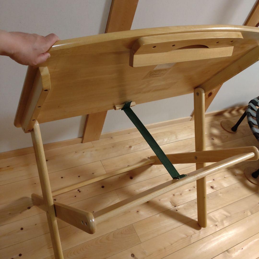 木製　折りたたみ机