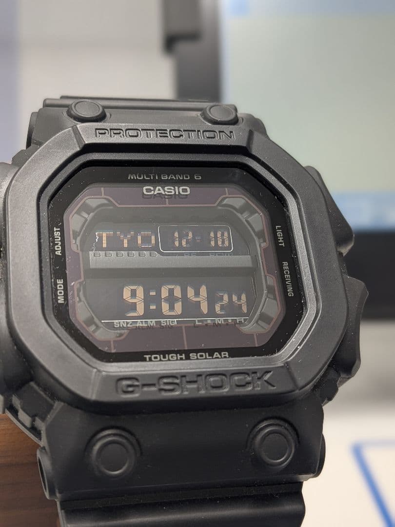 CASIO　カシオ　G-SHOCK　デカフェイス　電波ソーラー