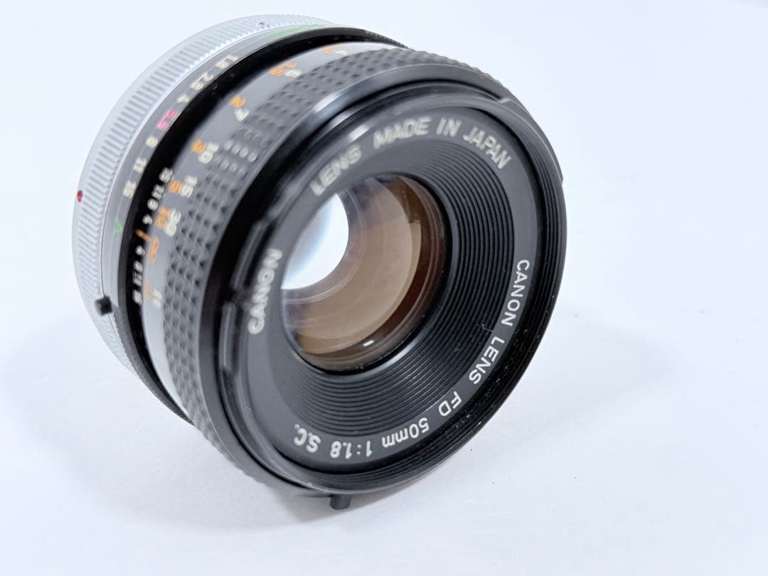 フィルムカメラ Canon AE-1+FD 50mm F1.8 S.C.