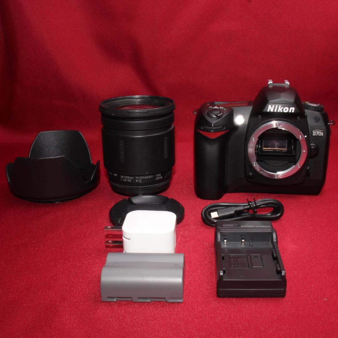 ✨スマホに転送セット付き✨❤️Nikon D70s 近遠対応レンズセット❤️