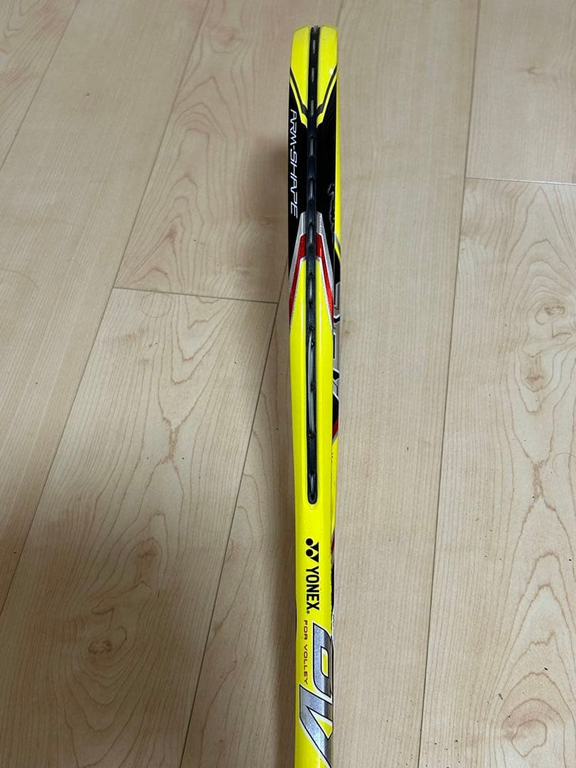 ソフトテニス　ラケット　YONEX ナノフォース8v イエロー