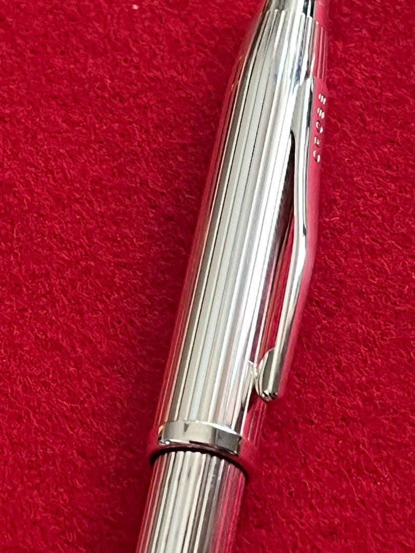 極美品‼️クロスボールペン センチュリー２スターリングシルバー ❗️