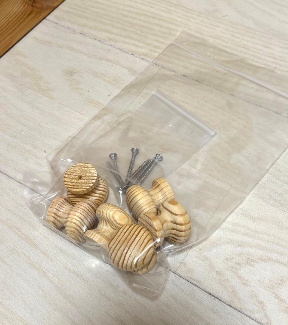 IKEA チェスト　パイン材　3段チェスト