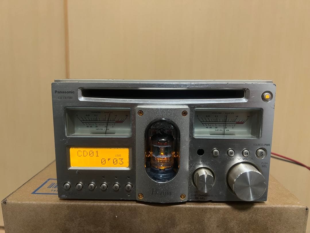 ラジオ・コンポ panasonic-CQ-TX5500D