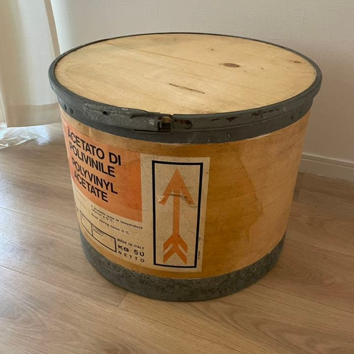 イタリアMONTECATINI社輸送用ボックス-A／インダストリアル系インテリア