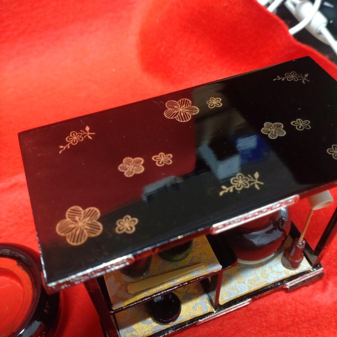 【雛蔵】雛道具本金蒔絵「光琳」