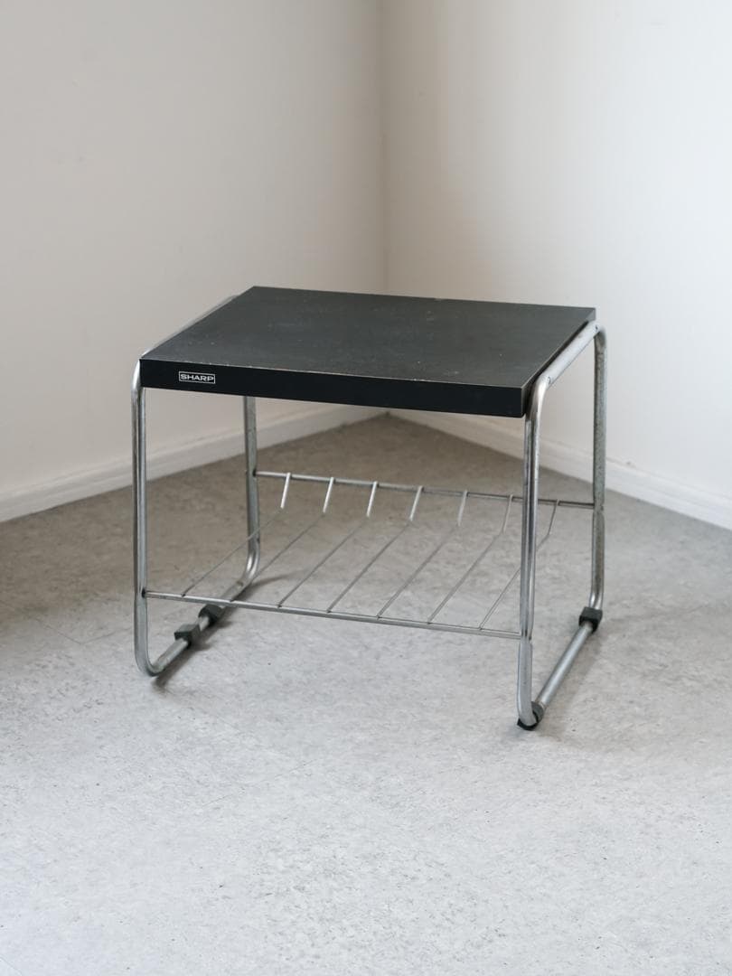 70-80's SHARP vintage アイアンフレーム サイドテーブル