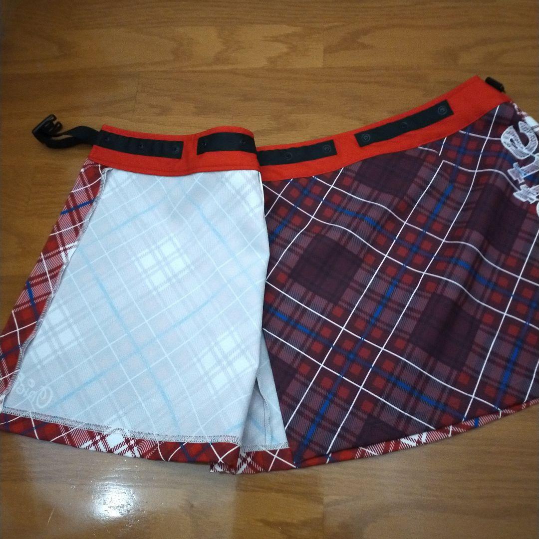 Valette サイクリングウェア 赤 チェック柄