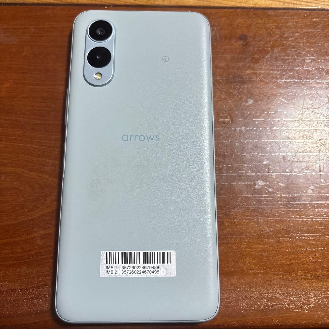 arrows F - 52 e本体 シルバー ケース付き