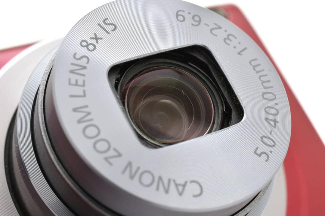 超美品 キヤノン IXY160 コンパクトデジタルカメラ レッド Canon