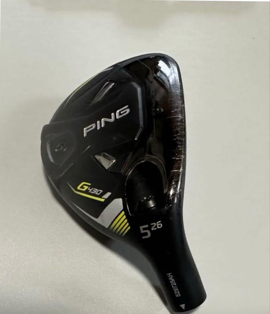 PING G430 5U 26度ヘッドのみ
