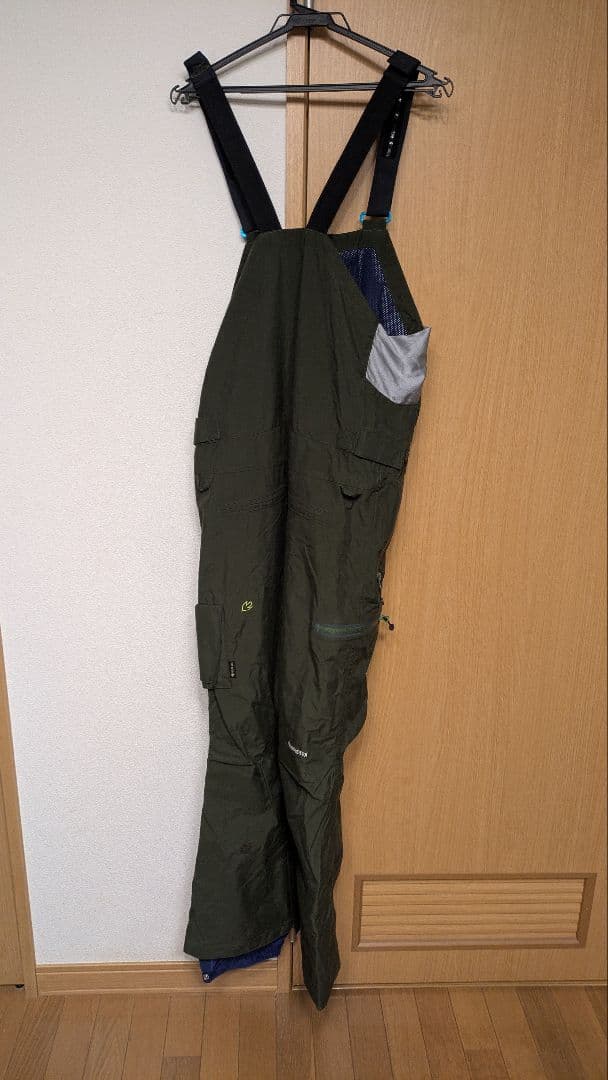 スノーボード REW KAMIKAZE BIB PANTS 15 ARMY GORE-TEX