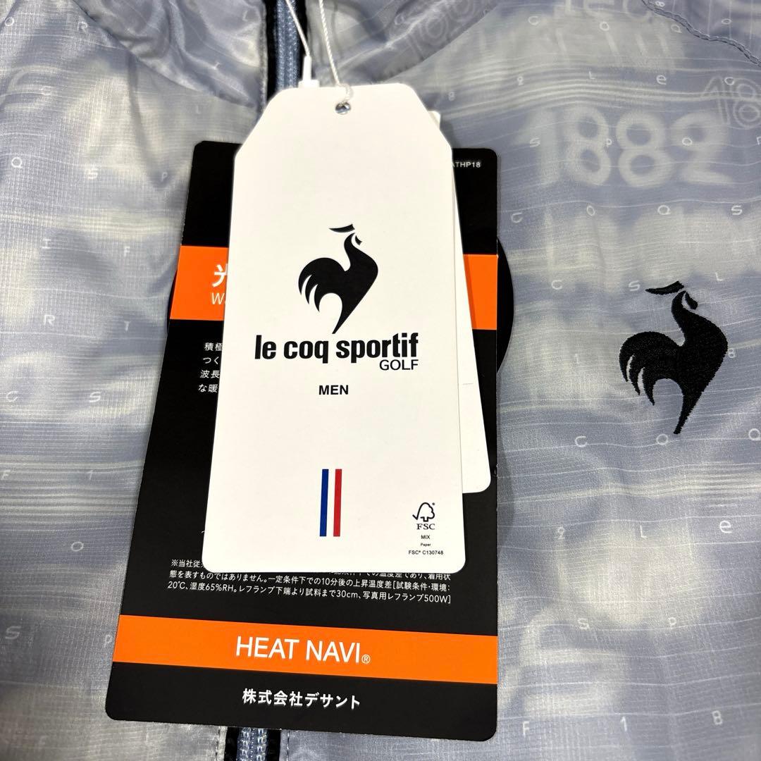 新品ルコックゴルフ ヒートナビ中綿ブルゾン