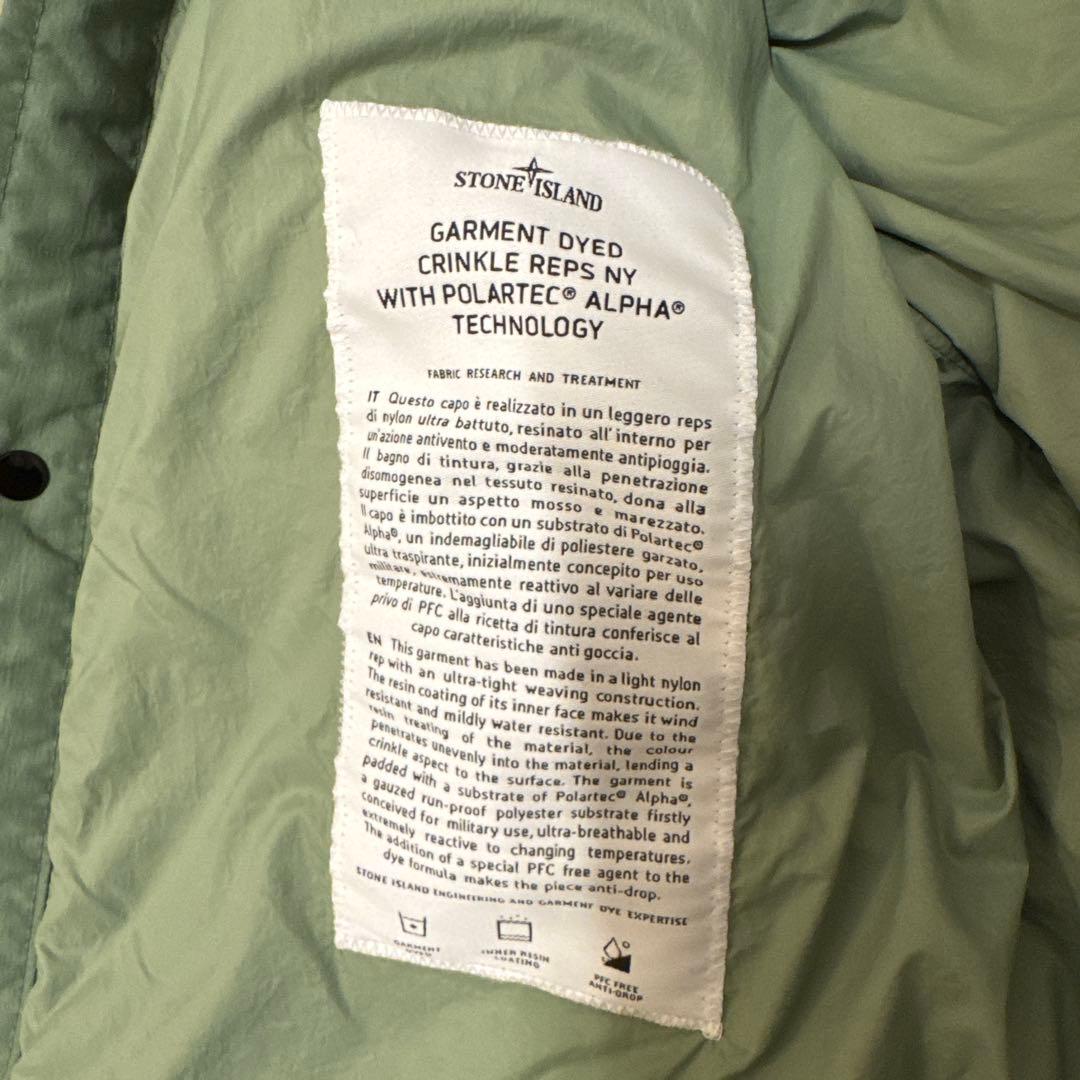 f*c様 STONE  42522 ガーメントダイ シャツジャケット