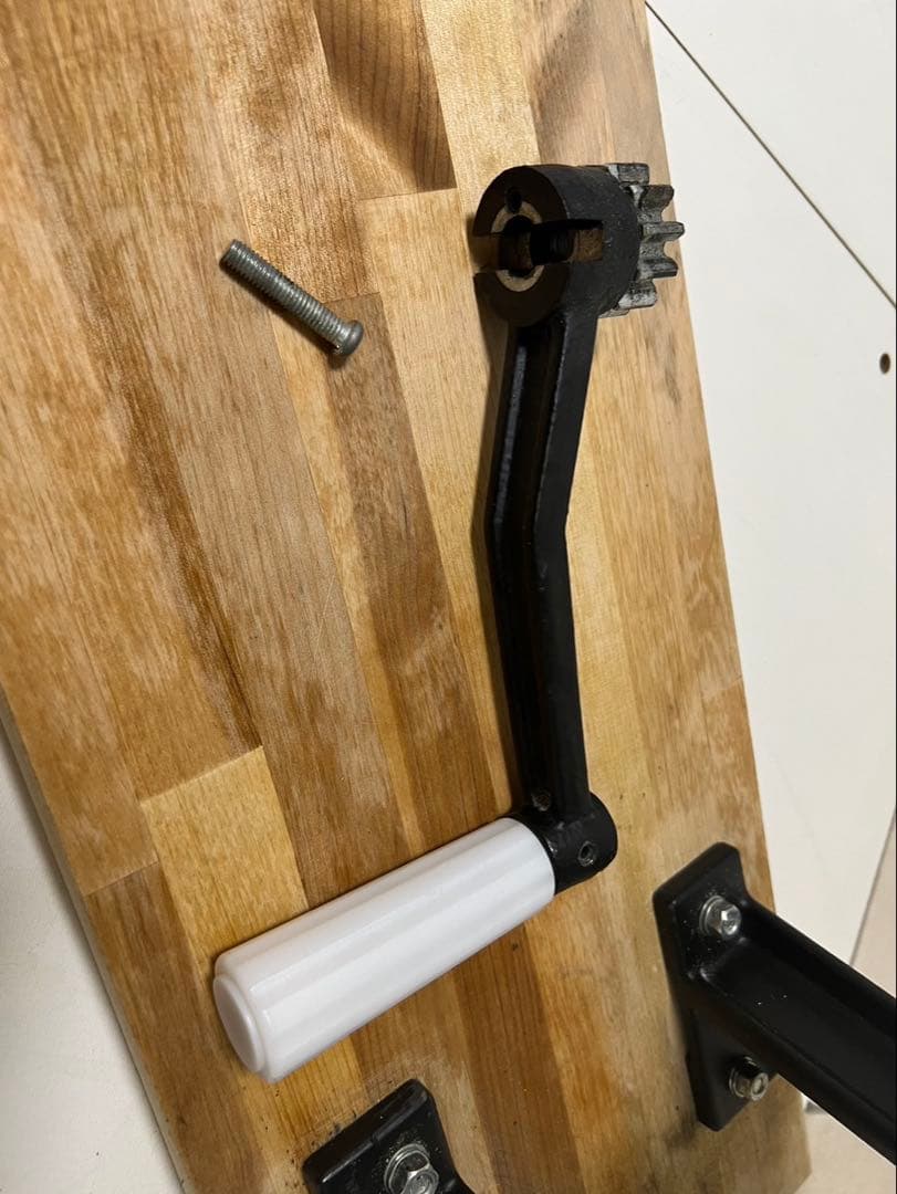 p*o様 コジマ製 鋳物製麺機 1型 本体 片刃4㎜仕様 小野式製麺機タイプ