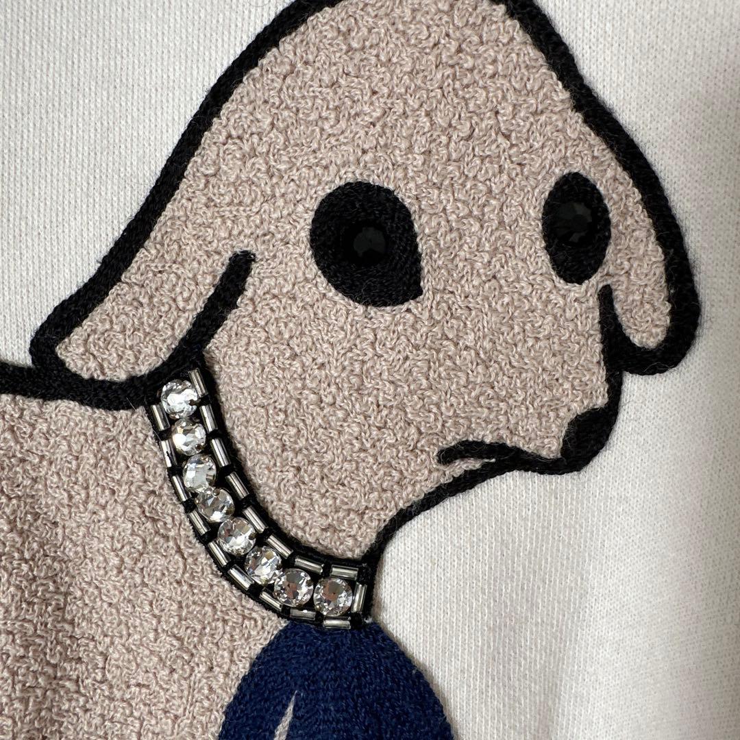 美品⭐︎GUCCI スウェット　トレーナー　ホワイト　S レディース　パーカー