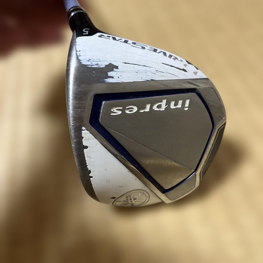 ヤマハレディースインプレスUD2プラスドライバーと5番ウッド