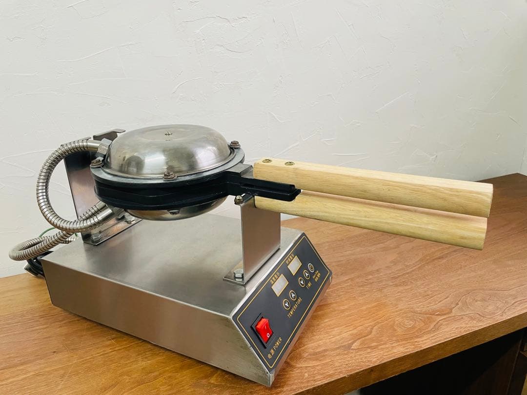 【改良版】バブルワッフルメーカー 業務用 動作確認済