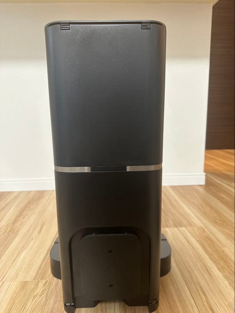ロボット掃除機 黒 充電ドック付き