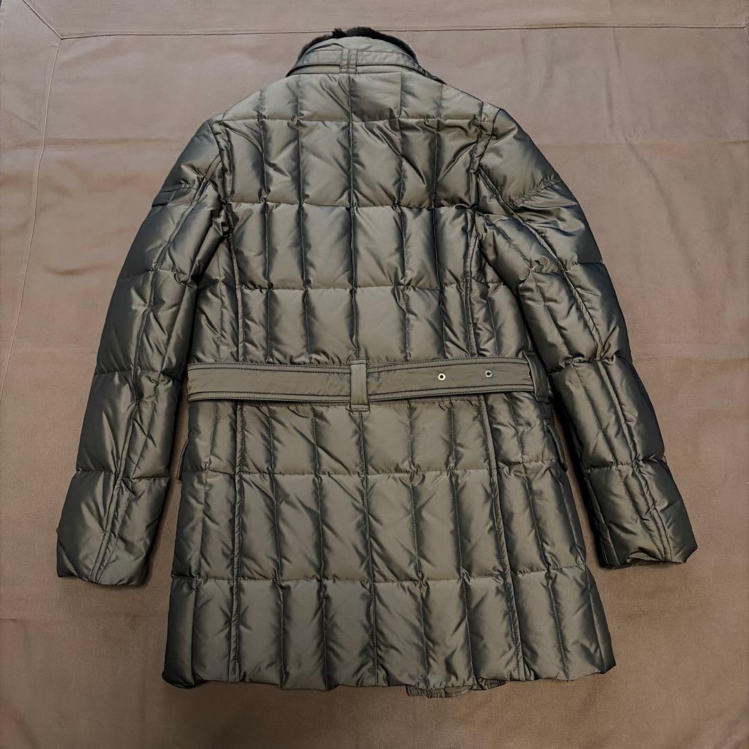 ムーレーダウンコート　伊勢丹限定　［KURO］クロ　ブラウン　サイズ44