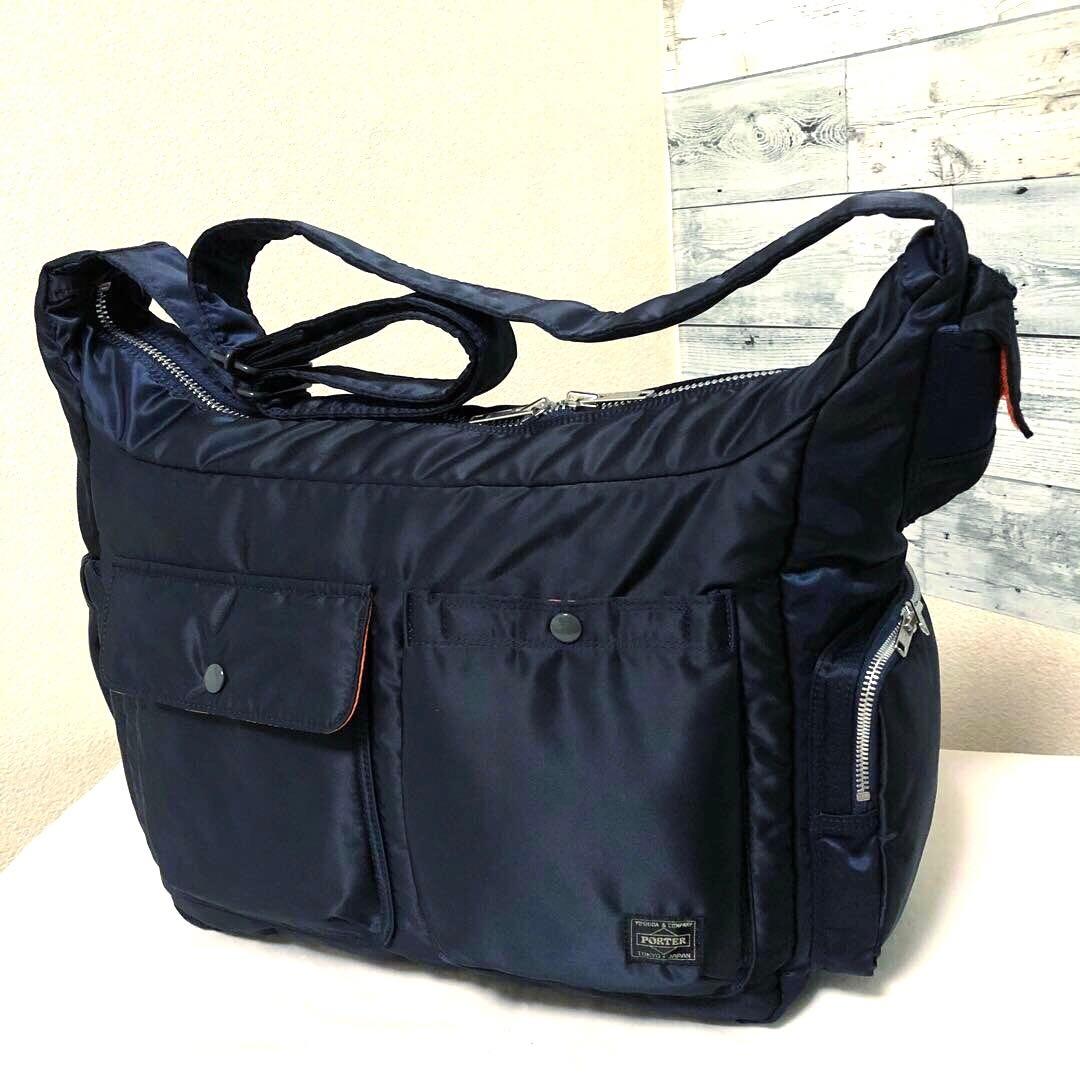 新品同様✨激レア ヘッドポーター タンカー 9nineショルダーバッグ ネイビー