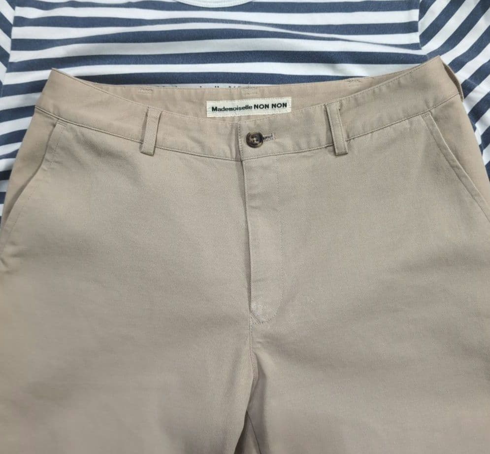 【美品試着のみ】マドモアゼルノンノン　チノパンツ　Ｍ