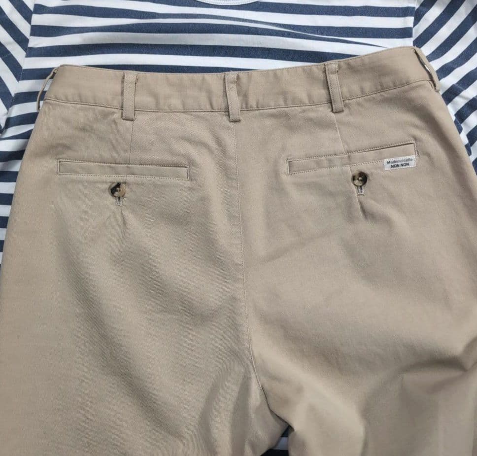【美品試着のみ】マドモアゼルノンノン　チノパンツ　Ｍ